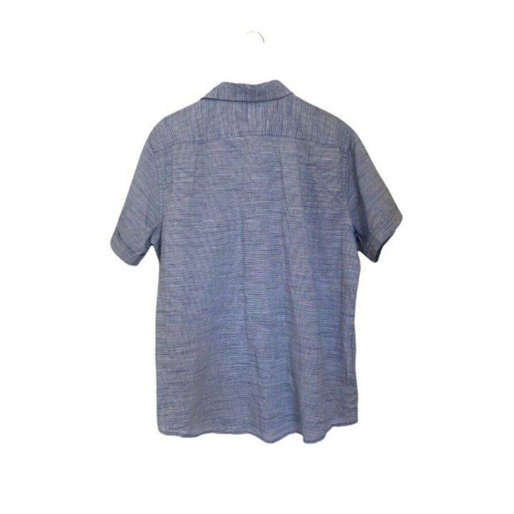 Izod Saltwater Blue Shirt (Size Large) - Picture 3 of 3